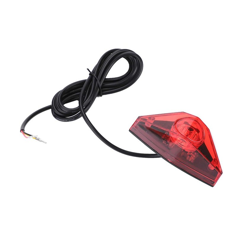 Tail Light, Electric Rear Light LED Brake Lamp Safety Warning Warn Tail Light Portable Rear Taillight for Scooters E-Bikes