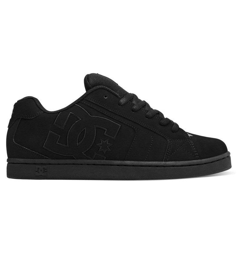 DC mens Net Skate Shoe, Black/Black/Black, 15 US