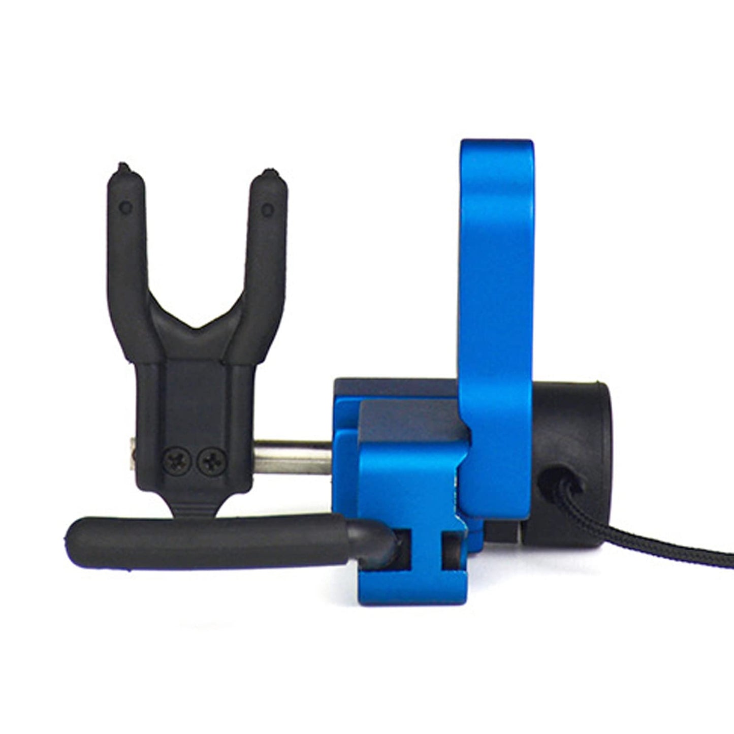 Lamehfyo Archery Arrow Rest for Compound Bow Drop Away Arrow Rest Aluminum Alloy Compound Bow Arrow Rest Right Hand (Blue)