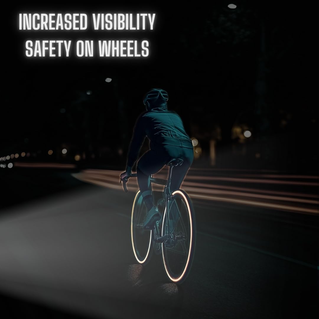 customTAYLOR33 (All Vehicles Special Edition Purple High Intensity Grade Reflective Copyrighted Safety Rim Tapes (Must Select Your Rim Size), 20" (TIRE Size, for Bicycles/E-Bikes)