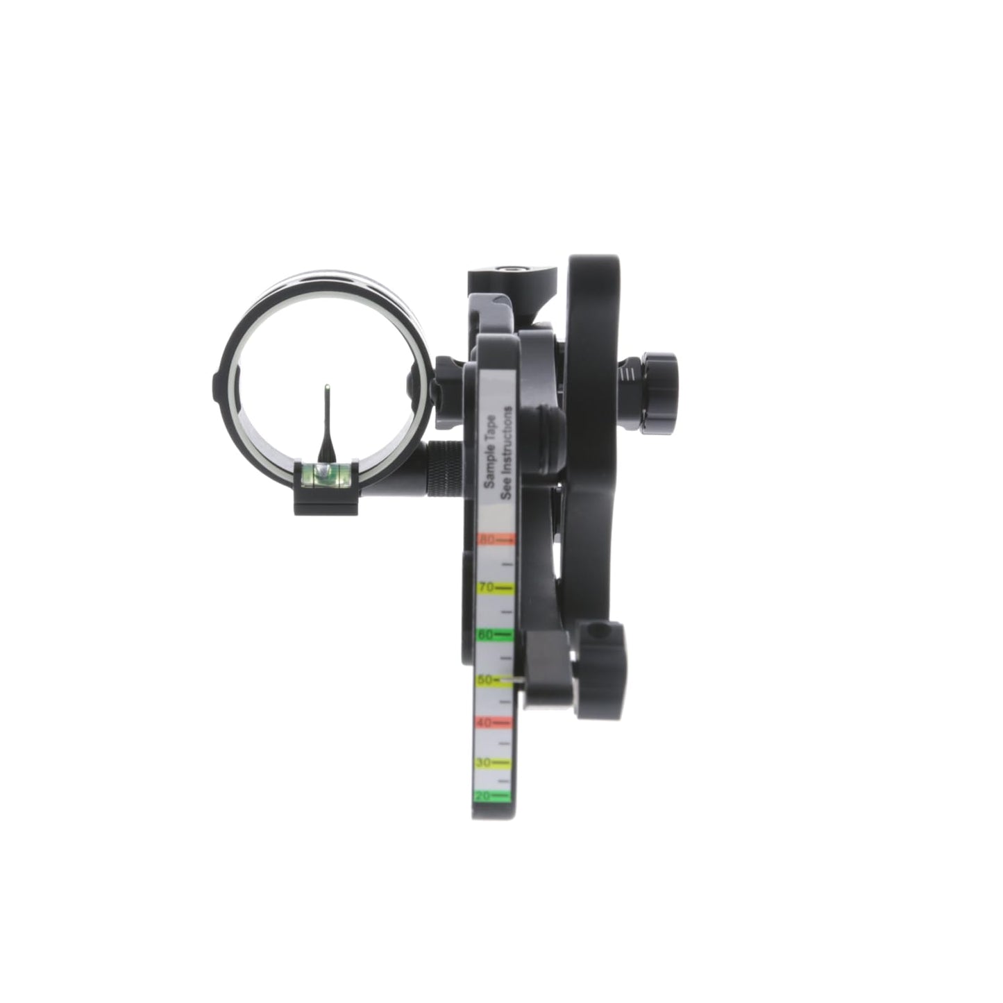 TRUGLO Range Rover Single-Pin .019" Dia Right-Handed Archery Hunting Moving Bow Sight with Lever-Arm Elevation Adjustment - Adjustable Quiver Mount & LED Light Included