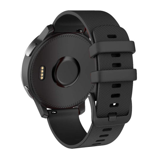 ISABAKE Watch Band for Garmin Vivoactive 4/Venu 3 45mm/Venu 2/Forerunner 265/Forerunner 255, 22mm Quick Release Silicone Replacement Strap