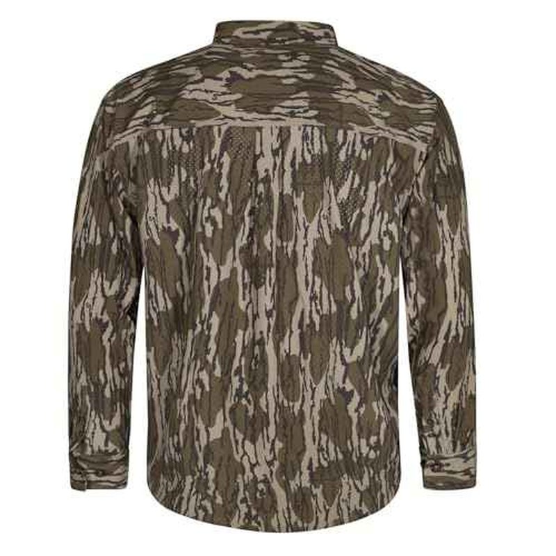 Mossy Oak Men's Tibbee Technical Lightweight Camo Hunting Shirt