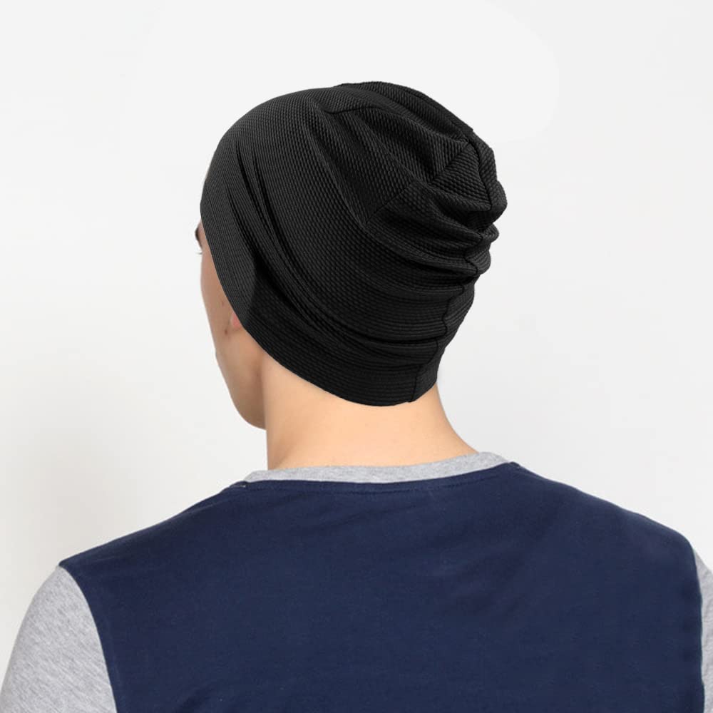 WTACTFUL 2-Pack Cooling Skull Cap Breathable Mesh for Men Women