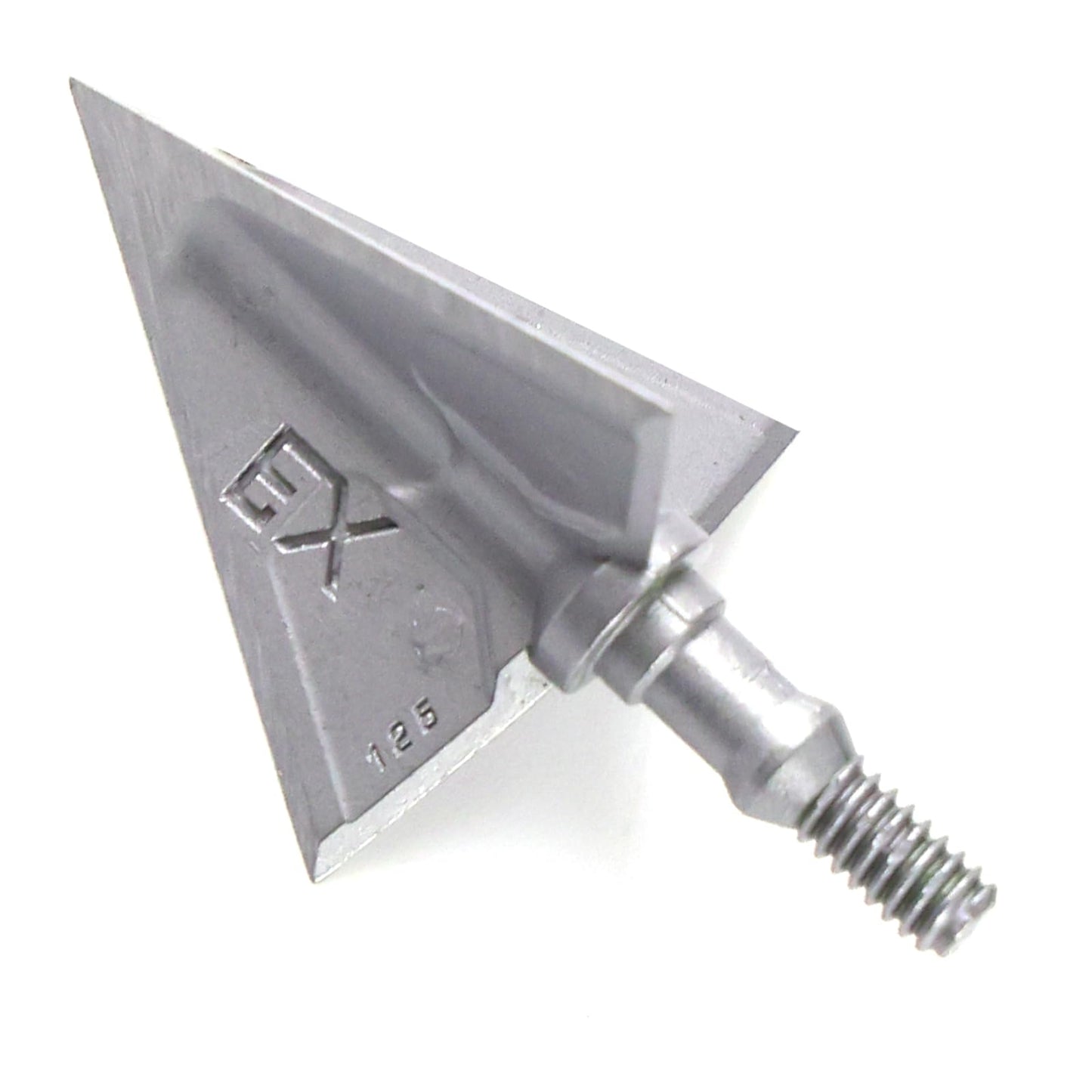 MOYJ 6 pcs/Box Broadhead Fixed Blade Arrow Tips Archery Crossbow and Compound Bow Outdoor Screw-in Hunting Tips Different 100/125 Grain Arrowhead （only Broadhead ） (x3-125gr)