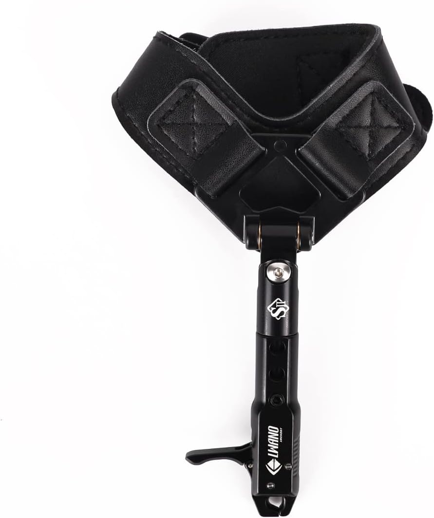 Archery Compound Bow Release Aid - Foldable Trigger Design for Precision Shooting