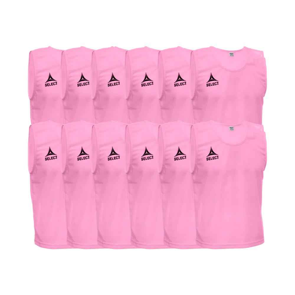 SELECT 2019 Scrimmage Vest (Pack of 12), Junior, Pink