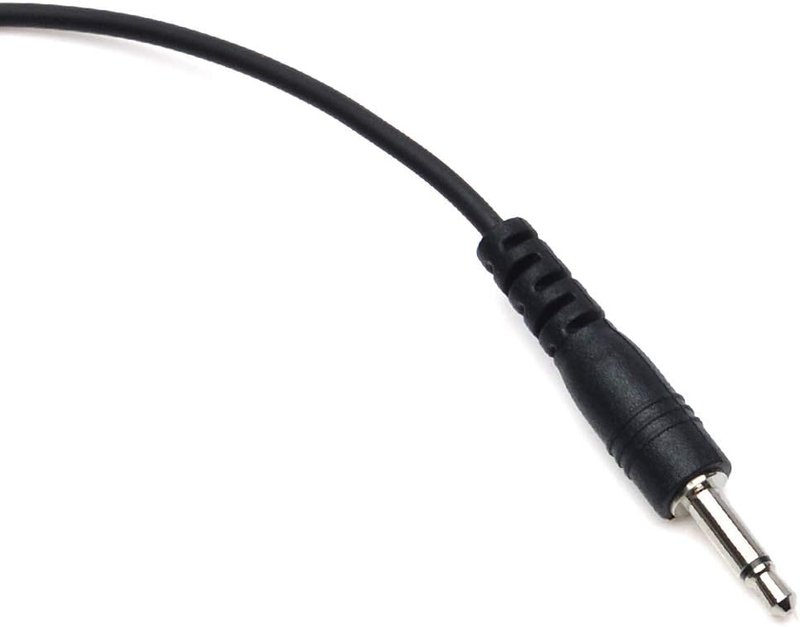 HYS Surveillance Earpiece - 3.5mm Clear Acoustic Coil Tube Headset for Two-Way Radios | Comfortable Fit