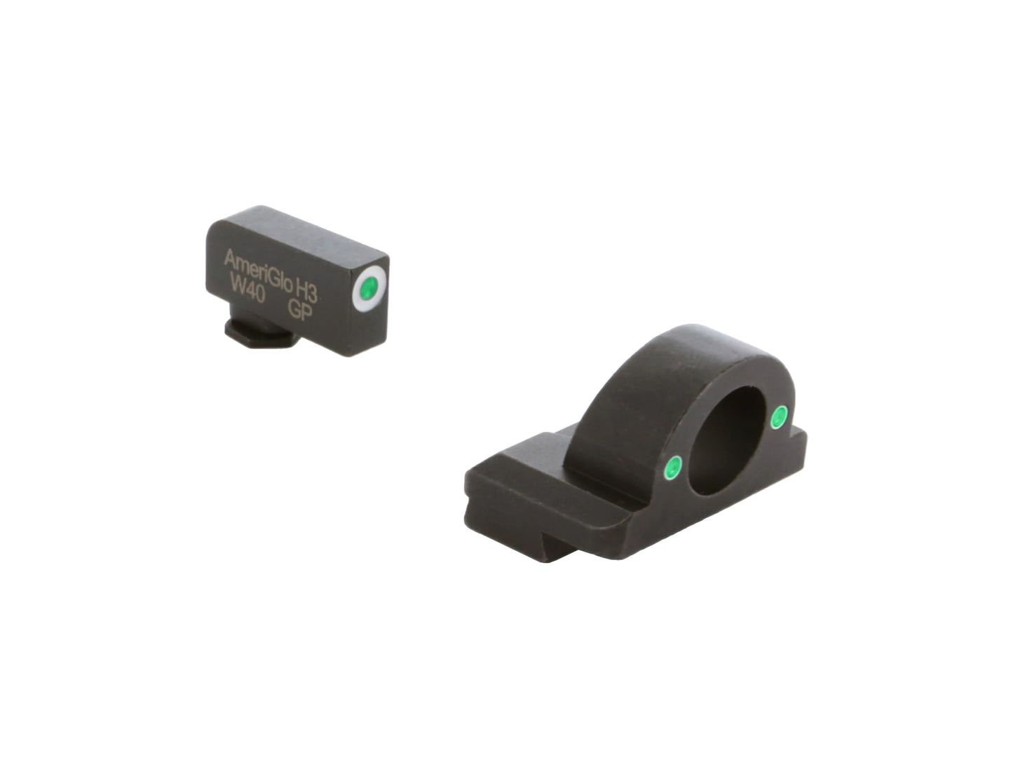 AMERIGLO Ghost Ring Series Sight Set for Glock - Fits Gen 5 9mm/.40