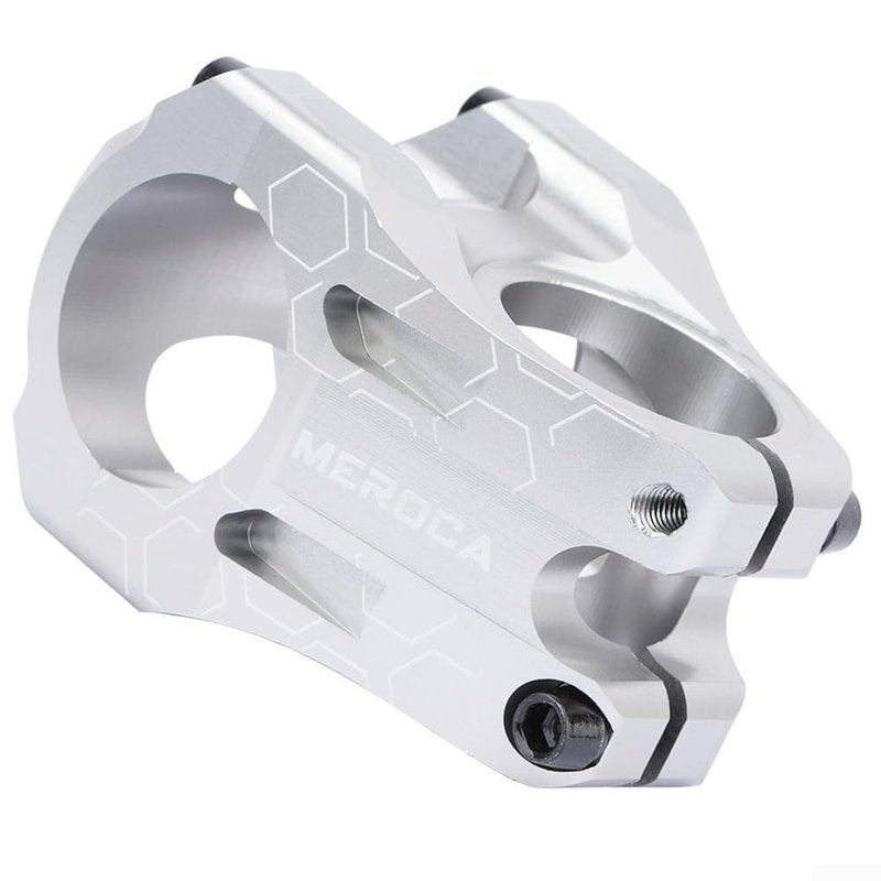 CNC Bicycle Handlebar Stem 35mm Short Mountain Bike Stem 31.8mm Aluminum Alloy for DH AM for Enduro Lightweight Hollow Design Easy Install(colorful)