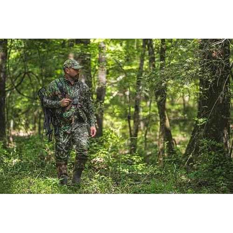 Mossy Oak Men's Tibbee Technical Lightweight Camo Hunting Shirt