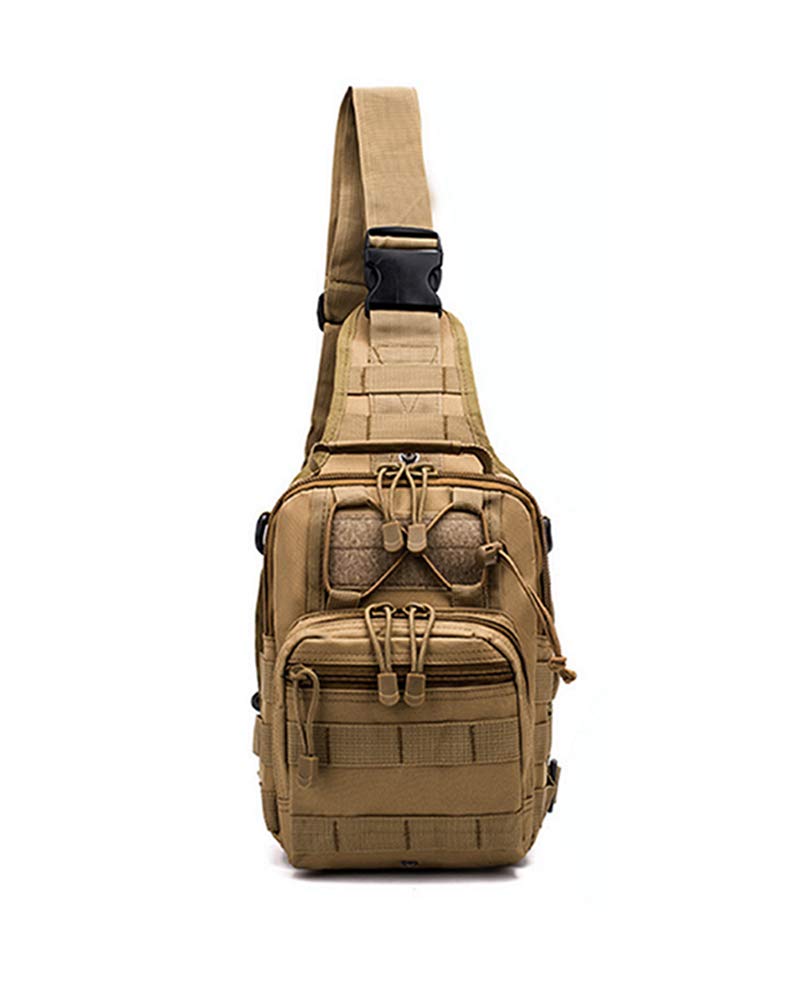 Esbuy Tactical Backpack Outdoor Shoulder Bag Satchel Sling Chest Packs Daypacks