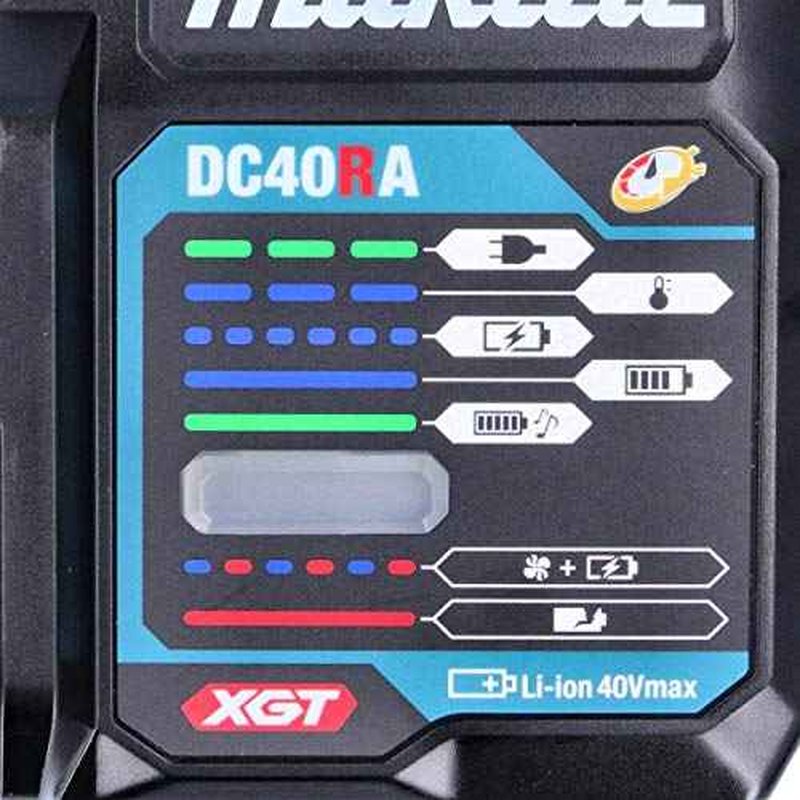 Makita - 40V Max Xgt. Rapid Optimum Charger (DC40RA)
