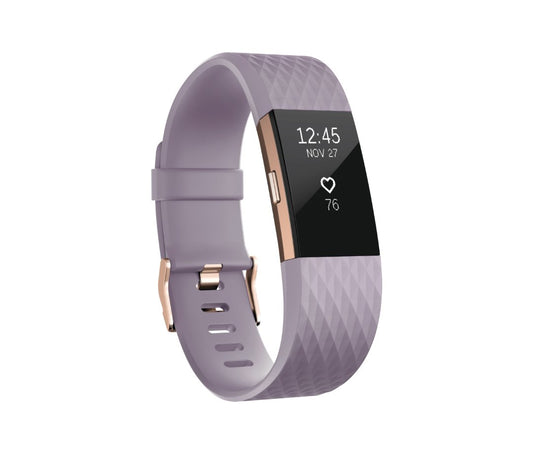 Fitbit Charge 2 Heart Rate + Fitness Wristband, Special Edition, Lavender Rose Gold, Small (US Version)