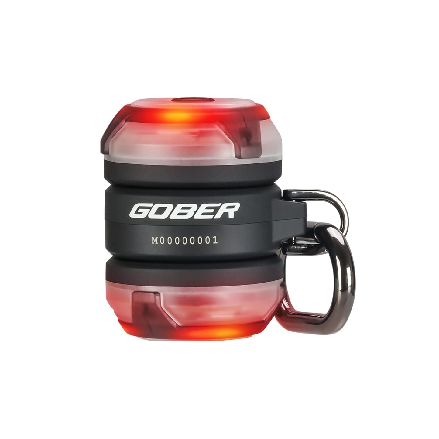 OLIGHT Gober Kit Safety Light, High Visibility LED Beacon Lights with 4 Lighting Modes, USB-C Rechargeable Flashing Warning with Clip for Running, Cycling, Camping, Dog Walking at Night (Black)