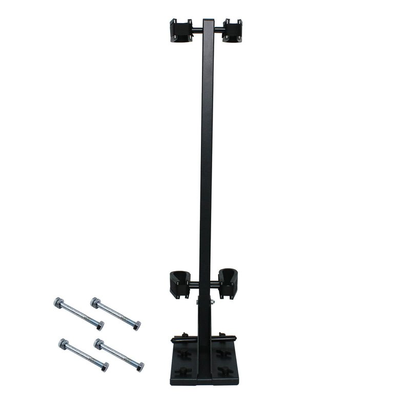 LOSTAR Golf Cart Universal Gun Rack/Stand Up Gun Holder Compatible with Ezgo Club Car Yamaha