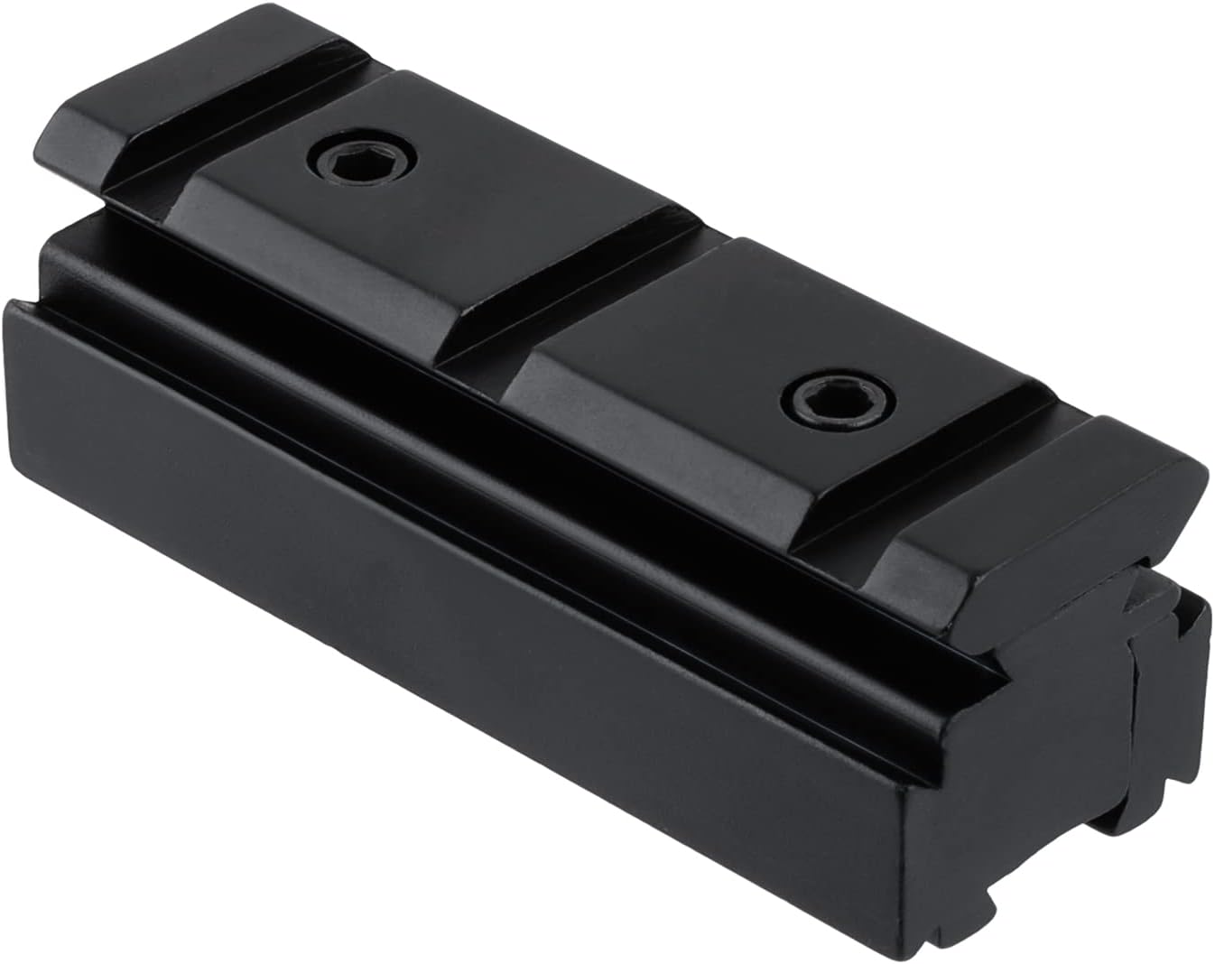 Dovetail to Picatinny Rail Adapter - 11mm to 20mm Scope Mount Converter | Medium Profile Aluminum, 2.67" Length