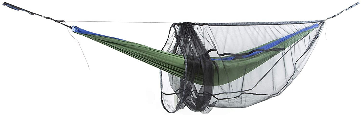 ENO Guardian SL Bug Net - Lightweight Hammock Netting - for Camping, Hiking, Backpacking, Travel, a Festival, or The Beach - Grey