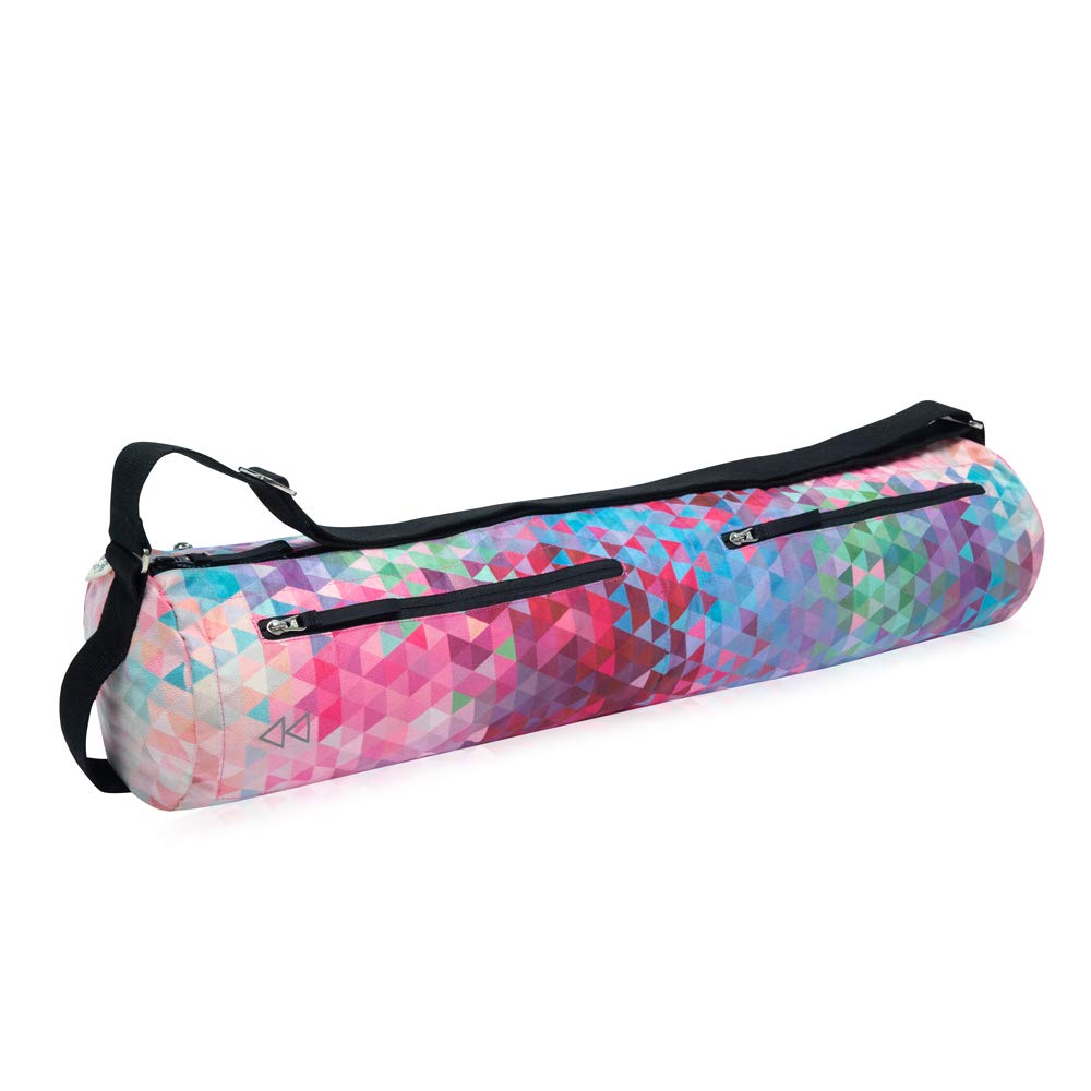 YOGA DESIGN LAB | The Yoga Mat Bag | Premium, All-in-One, Lightweight, Multi Pockets, Extra Durable | Designed in Bali | The Travel Yoga Bag that Fits Your Mat & Your Life! (Tribeca Sand,)