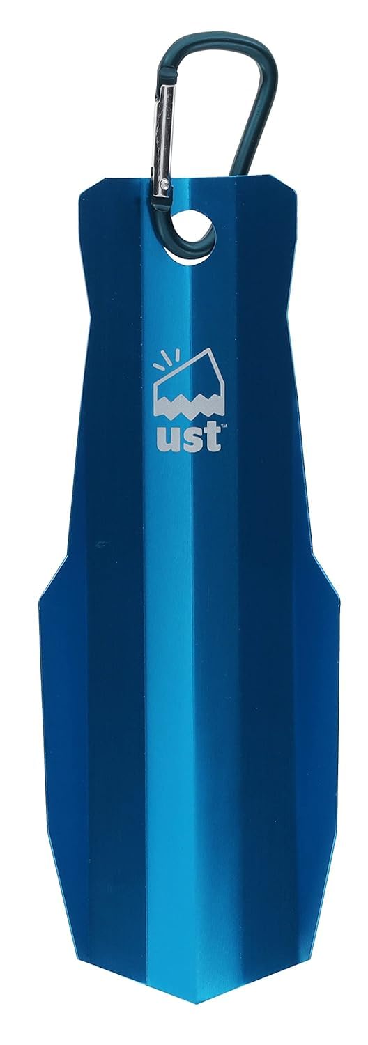 ust U-Dig-It Light Duty Aluminum Shovel for Garden and Campsite Use While Hiking, Camping and Outdoor Survival, Orange, One Size (20-12216)