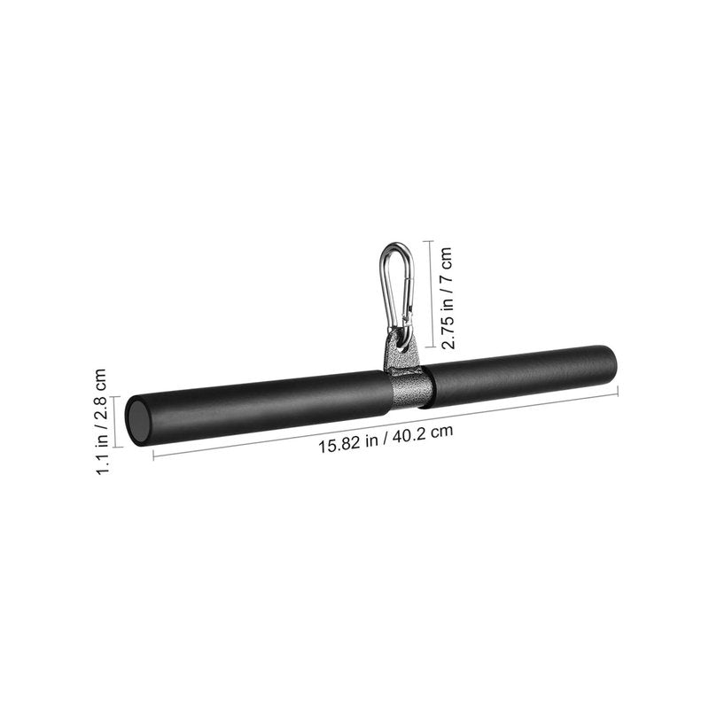 BESPORTBLE 1 Set Straight Bar Bicep Pull Bar Accessories for Home Gym