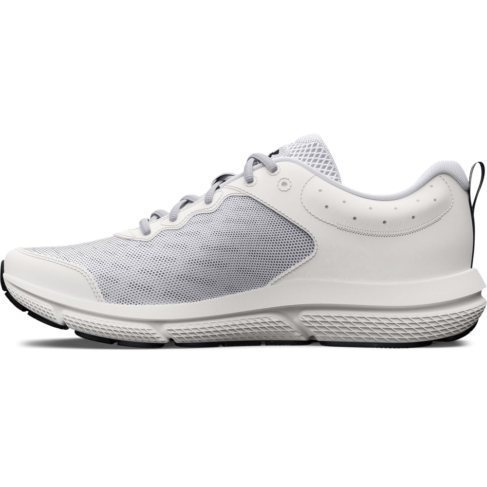 Under Armour Men's Charged Assert 10, (104) White/Black/Black, 8.5, US