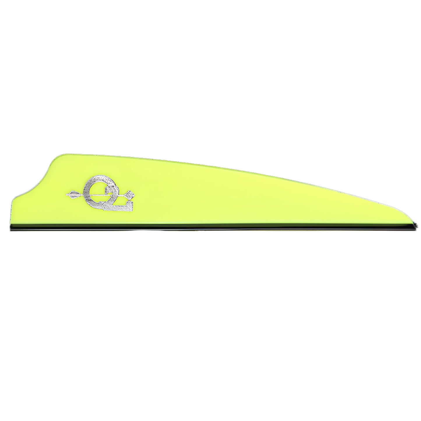 Q2i Fusion X-II | 2.5" | 100pk | Yellow High-Performance Arrow Fletching Vanes with Tri-Fusion Adhesion Technology for Target Archery