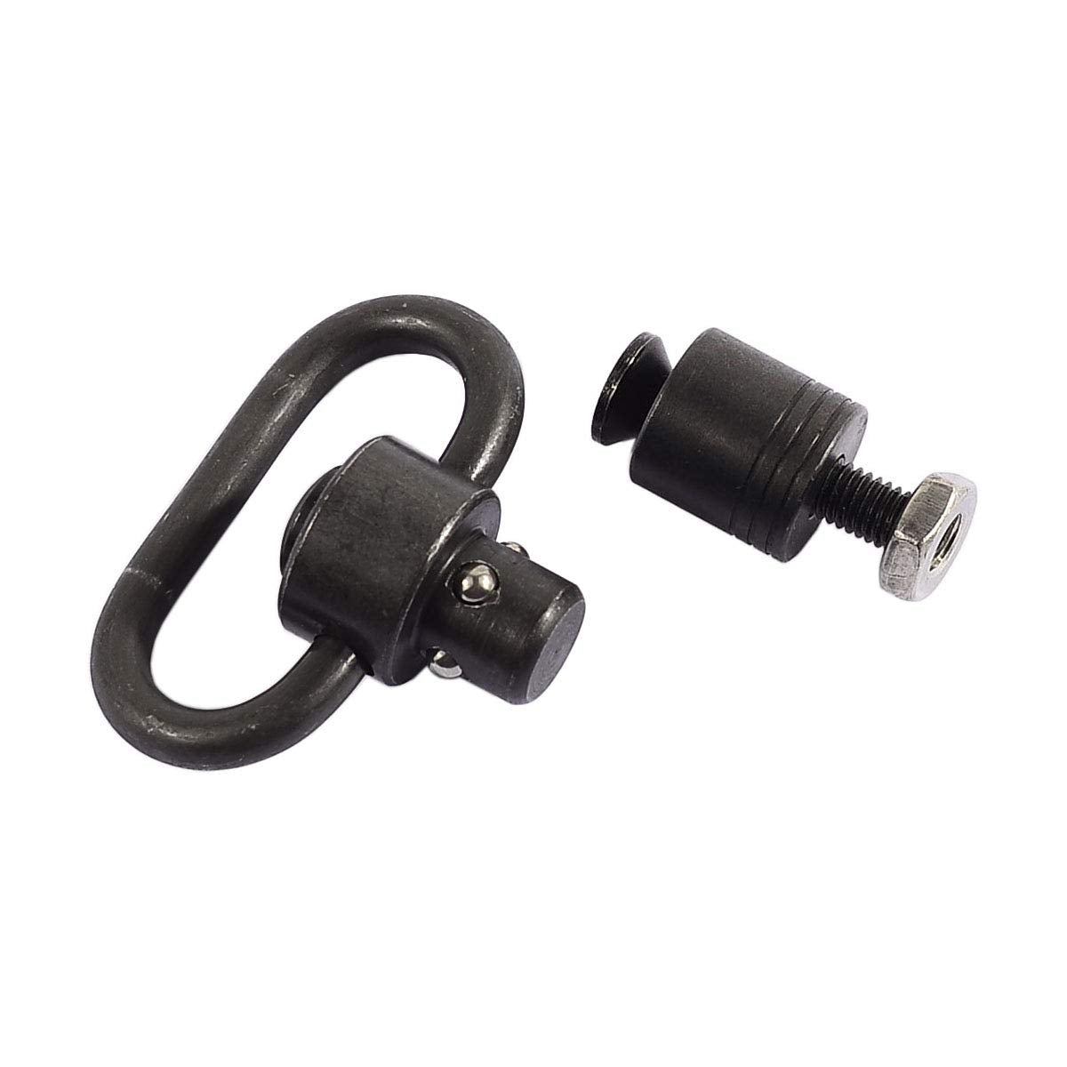 JIALITTE QD 1.25 Inch Swivels Mount Quick Detach Loop Base Kit with 4 Screws + 1 nut + 1 Wrench