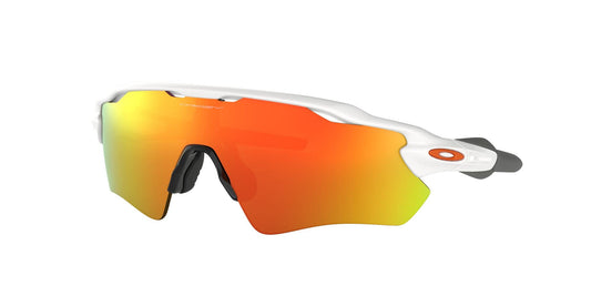 Oakley OO9208 Radar Ev Path Sunglasses+ Vision Group Accessories Bundle for mens (Polished White/ Fire Iridium (920816)