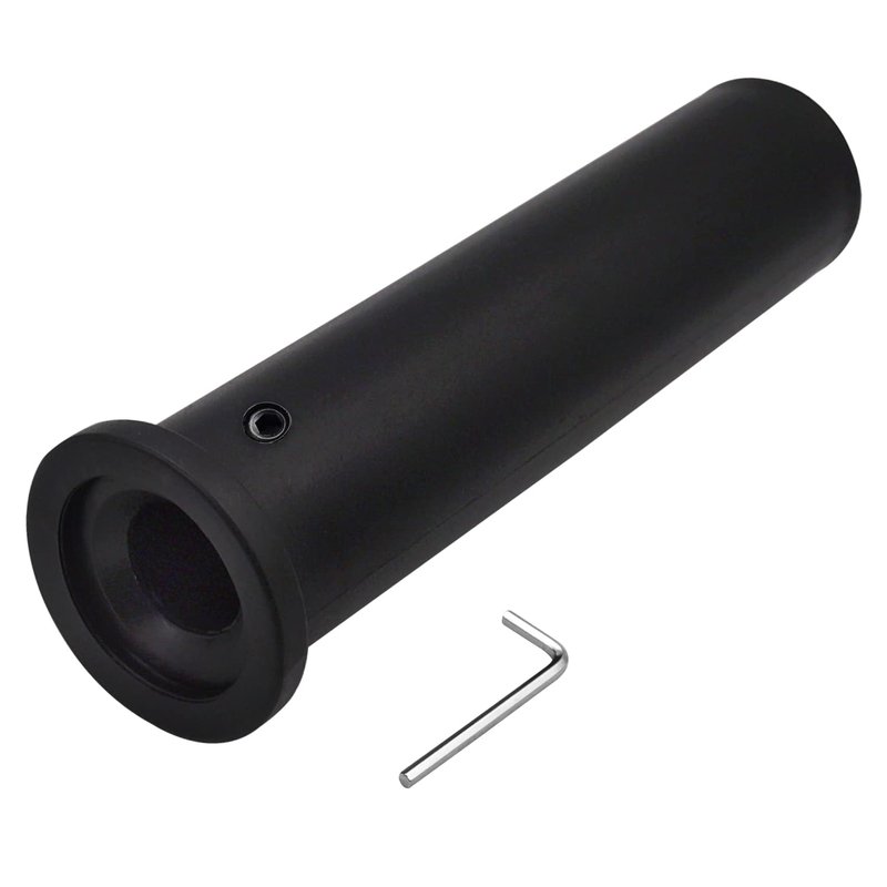 LFJ Nylon Olympic Adapter Sleeve Converts 1" standard Weight plate posts to 2" Olympic Weight posts (12 inches, 2)