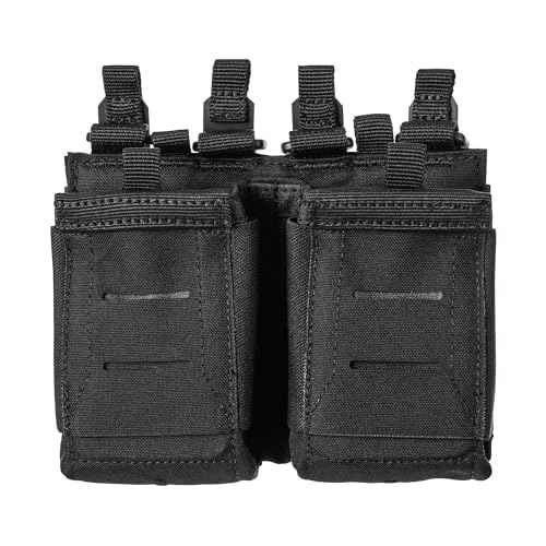 5.11 Tactical Flex Double AR Mag Pouch 2.0 - Versatile Flex-HT Mounting Holster, Concealed Retention, Waterproof Straps, 1 SZ, Style 56754ABR