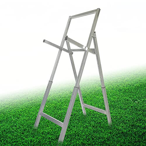 Archery Target Stand for Backyard, Foldable Metal Archery Target Stands for Straw & Point Bag Target Stand - Easy to Carry