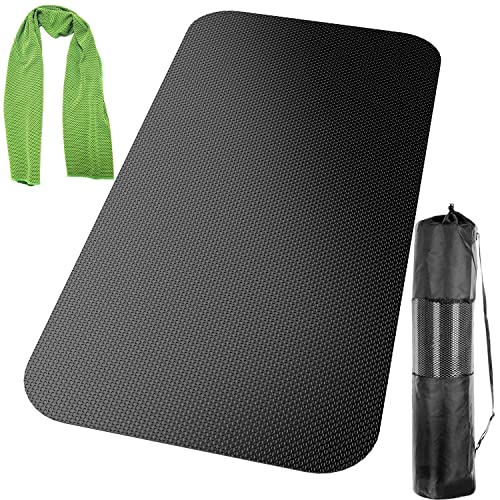 Exercise Equipment Mat - Treadmill Mat, Exercise Bike Mat, Fitness Mat, Elliptical Mat, Jump Rope Mat, Yoga Mat, Gym Mat Use on Hardwood Floors Protection…