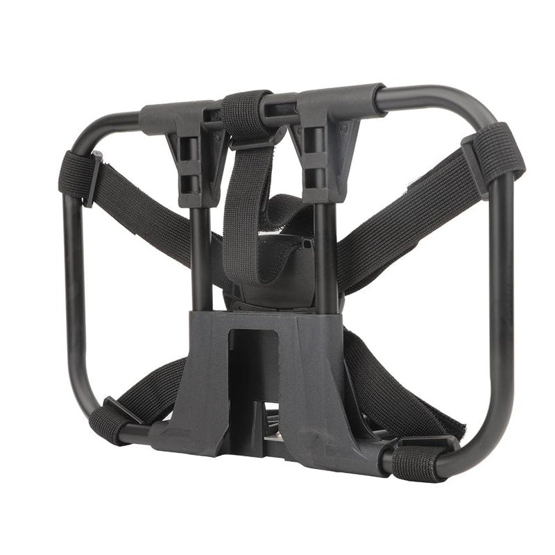 SplendoRoute Folding Bike Front Rack Set for Brompton Bike Front Carrier Block (Horizontal Rack -Black)