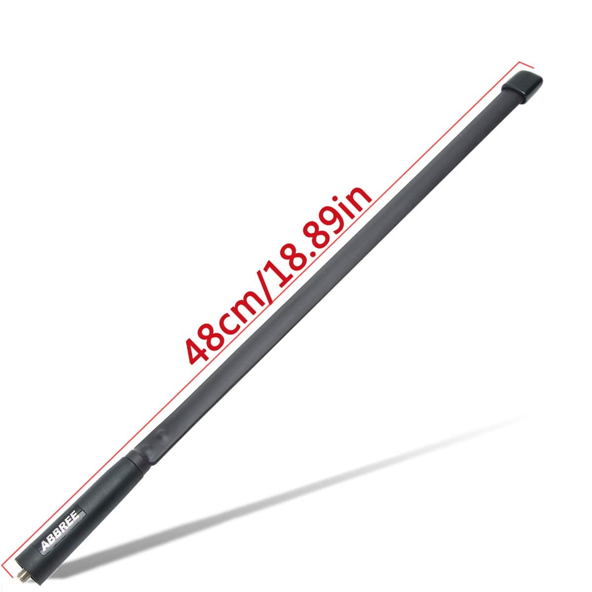 ABBREE SMA-Female Ham Radio Antenna VHF/UHF 18.8-inch 144/430MHz High Gain Foldable CS Tactical Antenna for Baofeng UV-5R BF-F8HP 5RM K5PLUS UV-21R AR-152 Quansheng K6 UVK5(8) Radio Accessories (2)