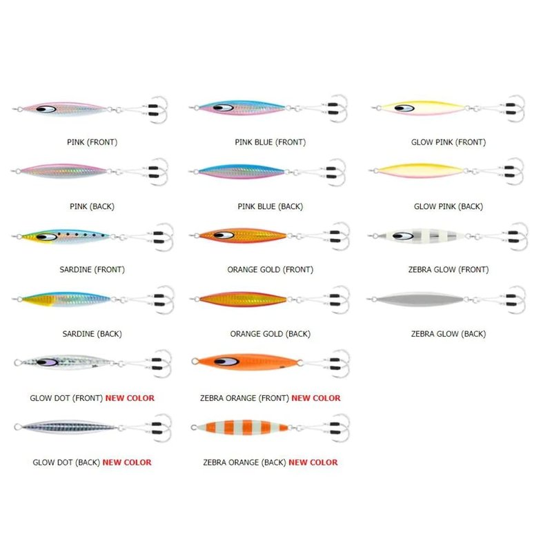 Daiwa Jig Saltwater SA-SK170G02 Saltiga SLK Metaljig, 6oz, 7/0 Assist Hooks, Blue