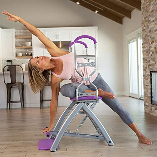 Life's A Beach Pilates PRO Chair Max with Sculpting Handles + Shape Transform & Reform + Total Gym Home Workout + Exercise Equipment + Adjustable Resistance Levels (Black)