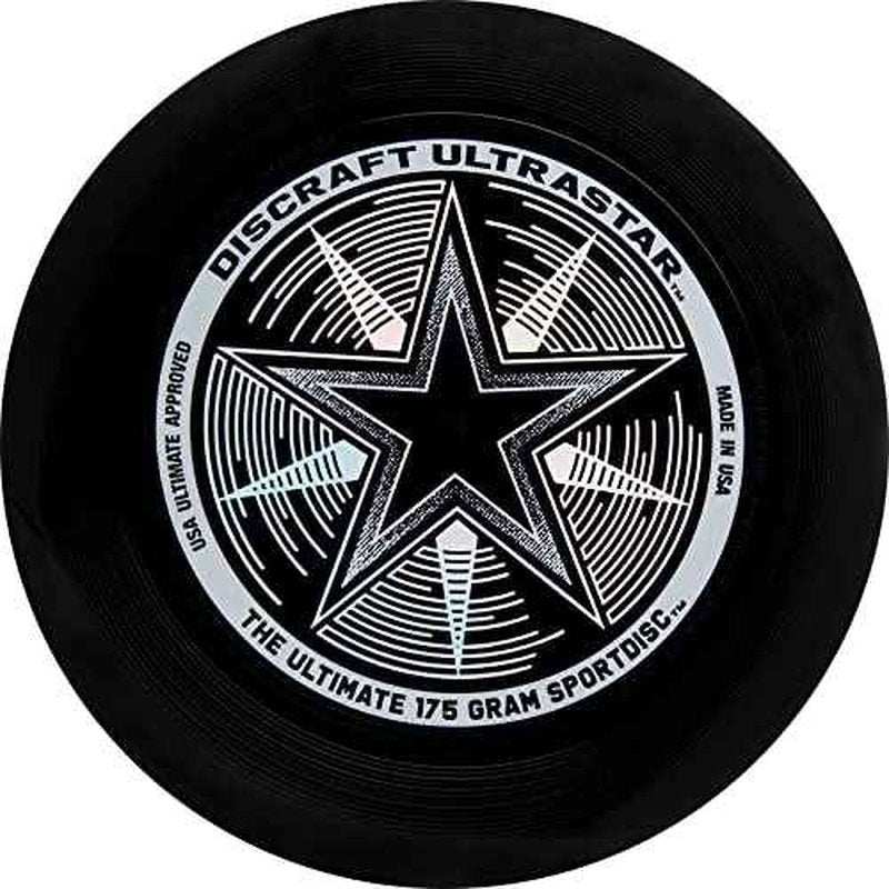 Discraft 175 Gram Black Ultra Star Sport Disc