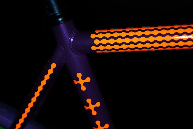 RydeSafe Reflective Decals - Modular Kit - Jumbo (Black)