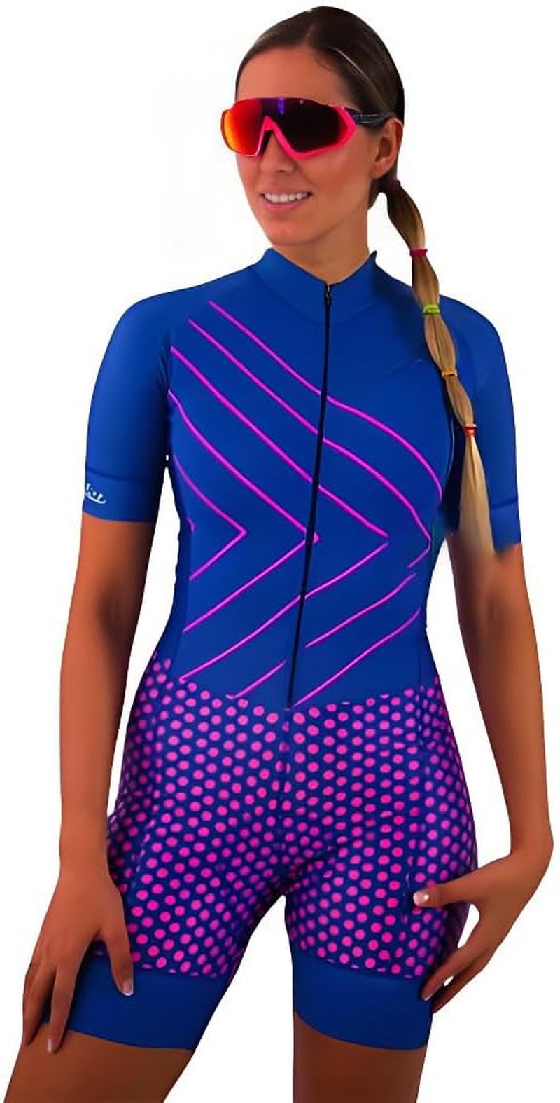 Women's Cycling Suit - 16 Color Triathlon Jersey with GEL Pad | Short Sleeve, XS-3XL