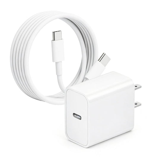UUOLOV 20W iPad A16 USB C Fast Charger Cable for iPad 11-inch (2025) A16 11th Generation A3354 A3355 A3356 Tablet Type-C Wall Adapter Block Charging Cord Power Wire (6.6FT)
