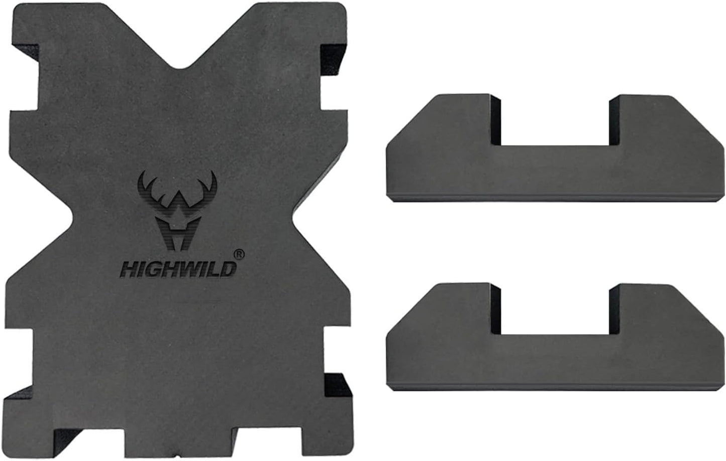 Highwild Shooting Foam Rest - X-Block Bench Rest for Stability | Portable and Lightweight Design