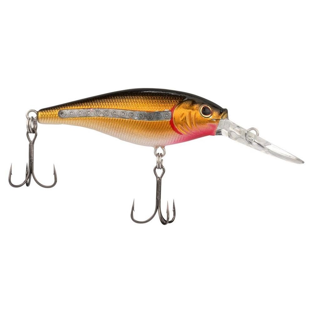 Berkley Scented Flicker Shad Baitfish 5 Pack Fishing Lure, Assorted, 5/16 oz, 2.75in | 7 cm, Size, Profile and Dive Depth Imitates Real Shad, Equipped with Fusion19 Hook