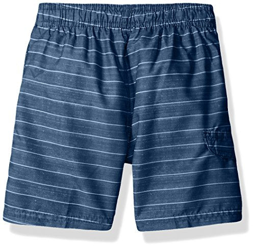 Kanu Surf Boys Quick Dry UPF 50+ Beach Swim Trunk, Line Up Navy, 4