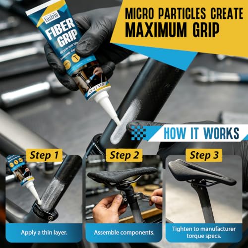Bike Anti-Slip Assembly Paste Gel 3oz for Bicycle Safety & Grip