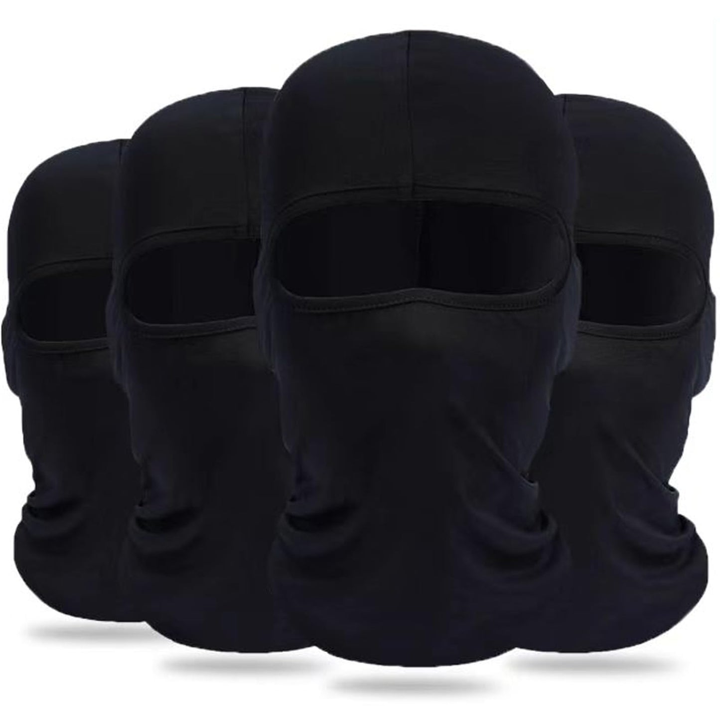 Ezovino 4 Pack Balaclava Ski Face Mask for Men Women,Cooling Neck Gaiter Full Head Mask Face Cover