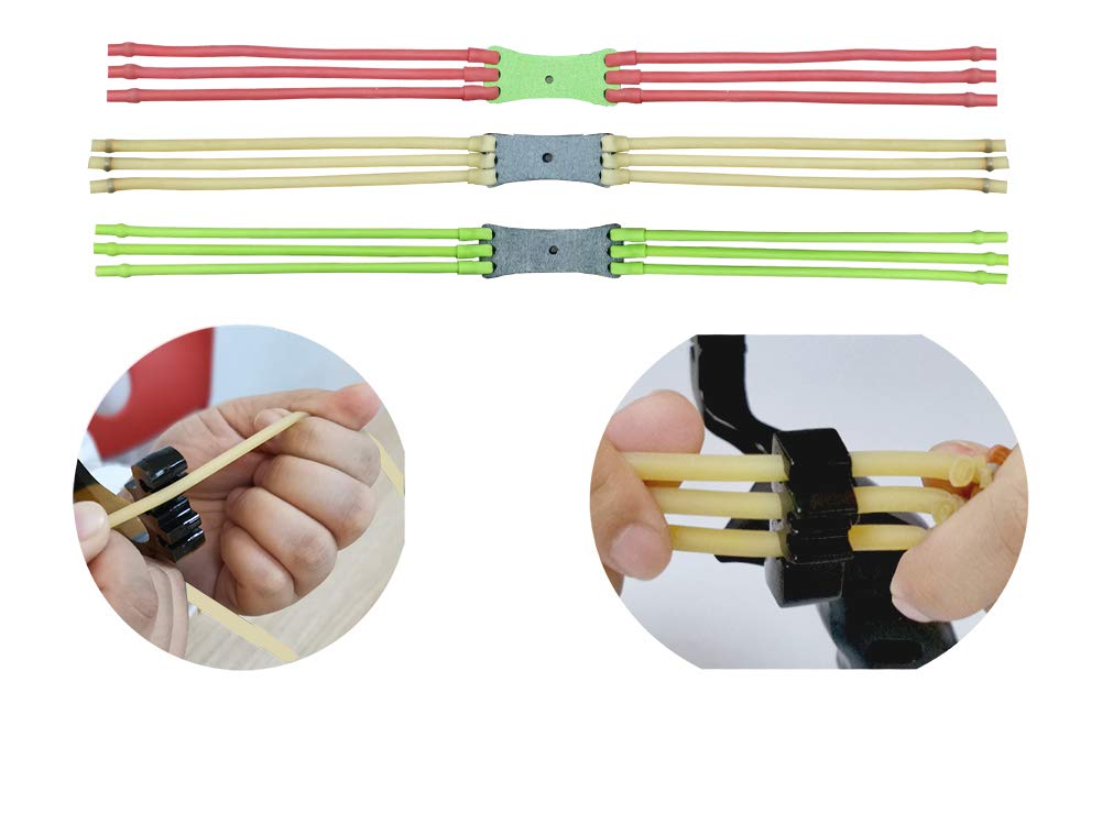 DEFTIMIRC Professional Slingshot, Outdoor Slingshots for Hunting, Slingshots for Adults, Super Power Catapult Slingshot with 1 Target, 50 Pcs Slingshot Ammo and 3 Slingshot Bands Replacement