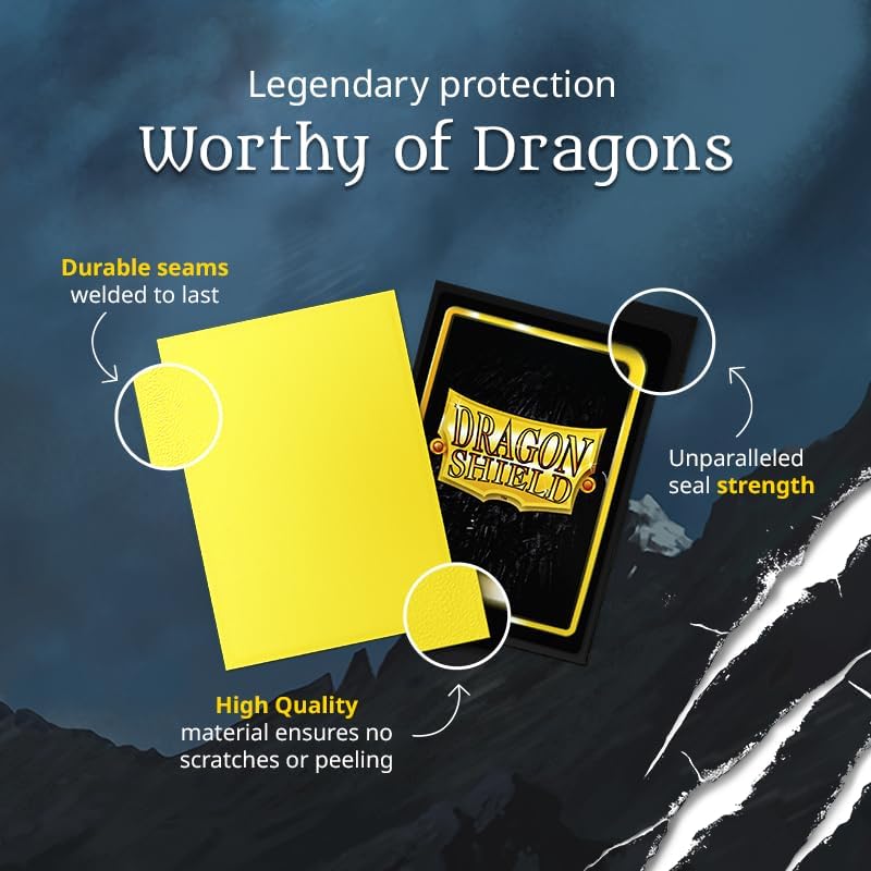 Dragon Shield Sleeves - Classic Blue Card Protectors | 100 Count