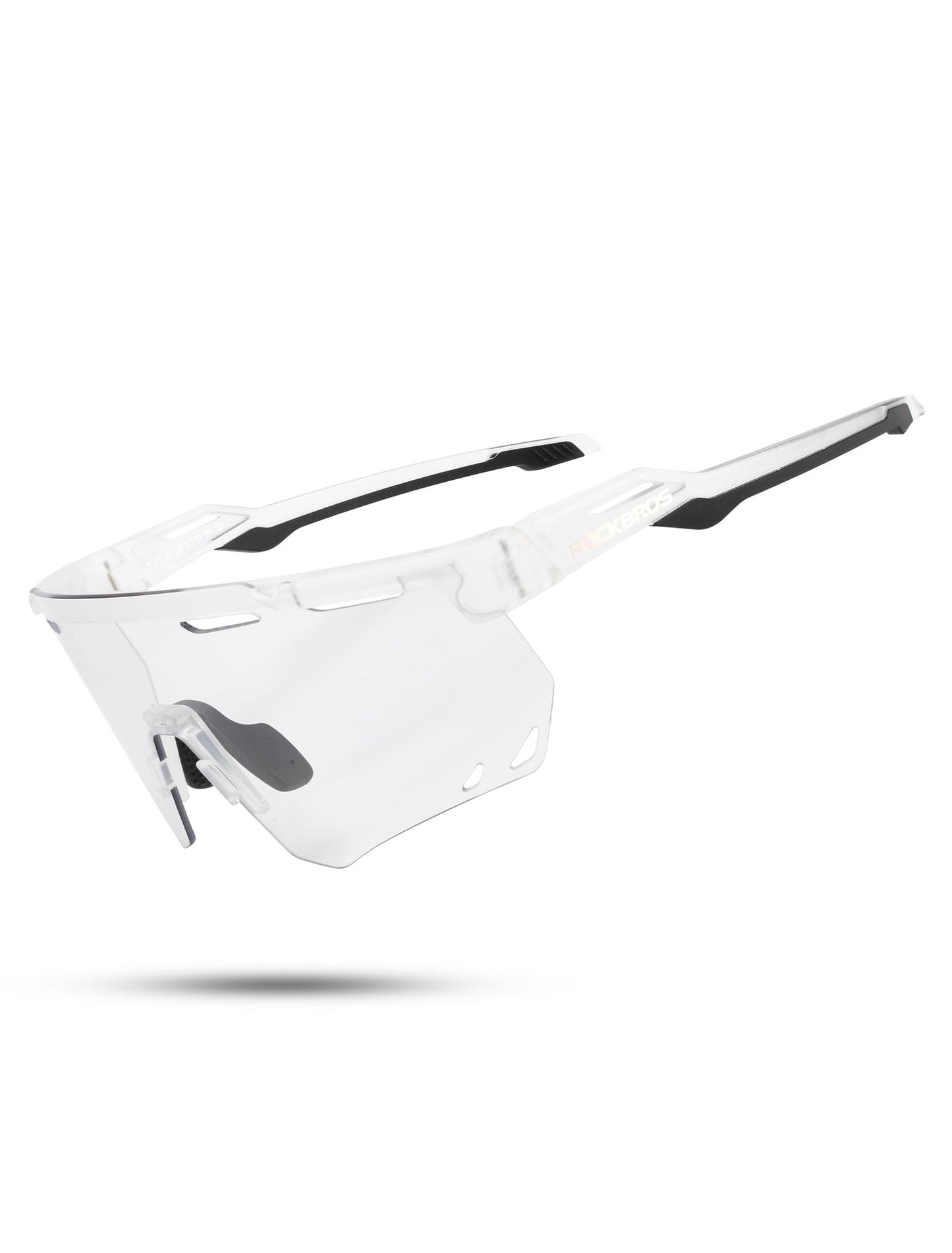 ROCKBROS Photochromic Cycling Glasses Anti-fog Photochromic Sunglasses UV Protection Mountain Bike Glasses