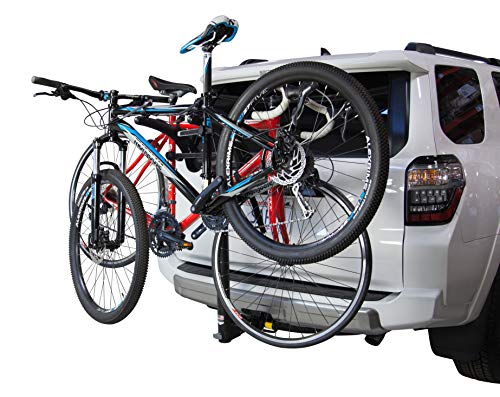 SARIS Bike Racks, Bones Car Hitch Bicycle Rack Carrier, Mounts 2 Bikes, Black